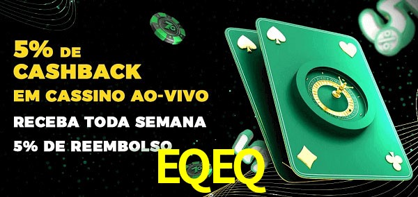 Promoções do cassino ao Vivo EQEQ